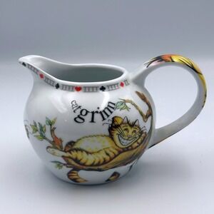 Paul Cardew Alice In Wonderland Cafe Cheshire Cat Ceramic Creamer Tea Party 2010